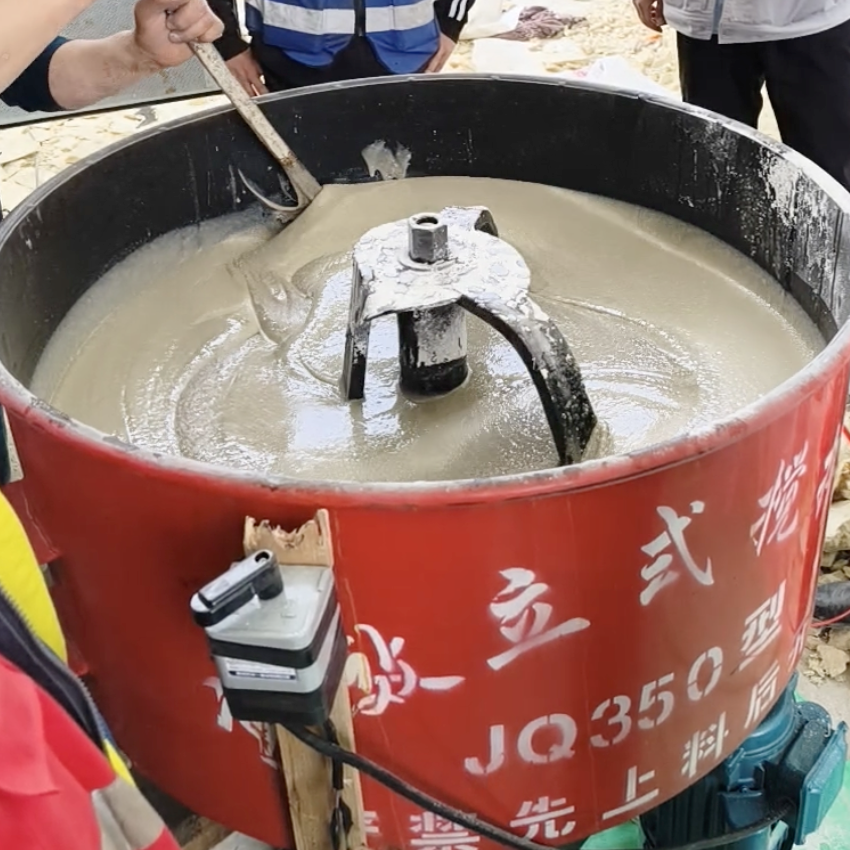 兴庆汽轮机余热压缩机导热油设备底座耐高温环氧树脂灌浆料