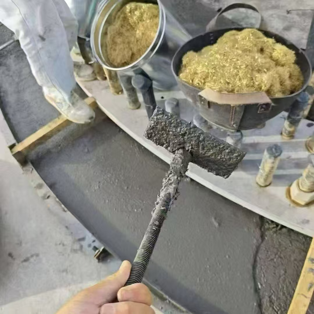 兴庆C120钢纤维高强无收灌浆料 轧机压缩机汽轮机发电机锻压设备底座灌浆材料
